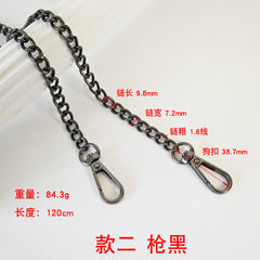 Metal Chain Bag Strap | Replacement Purse Chain in Gold, Silver & Gunmetal