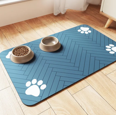 Diatomite Pet Feeding Mat | Quick-Dry Non-Slip Mat for Dog & Cat Bowls