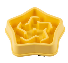 Slow Feeder Dog Bowl | Maze Design to Stop Gulping, Works for Cats Too
