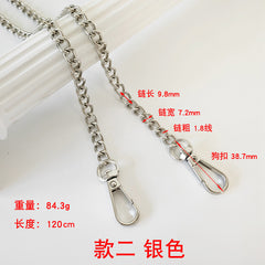 Metal Chain Bag Strap | Replacement Purse Chain in Gold, Silver & Gunmetal