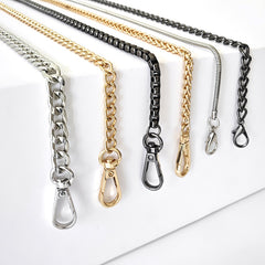 Metal Chain Bag Strap | Replacement Purse Chain in Gold, Silver & Gunmetal