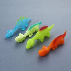 Dinosaur Finger Slingshot Toy | Soft Stretchy Flying Dino, Party Bag Filler