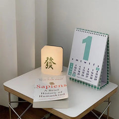 Large LED Mahjong Night Light for Bedroom Use