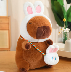 Floppy Animal Plush Ragdoll | Dog, Rabbit, Frog or Dinosaur Squishy Pillow, 3 Sizes