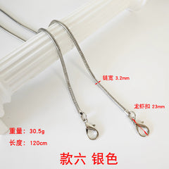 Metal Chain Bag Strap | Replacement Purse Chain in Gold, Silver & Gunmetal
