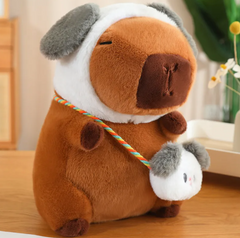 Floppy Animal Plush Ragdoll | Dog, Rabbit, Frog or Dinosaur Squishy Pillow, 3 Sizes