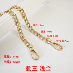 Metal Chain Bag Strap | Replacement Purse Chain in Gold, Silver & Gunmetal
