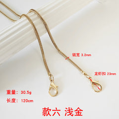 Metal Chain Bag Strap | Replacement Purse Chain in Gold, Silver & Gunmetal