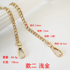 Metal Chain Bag Strap | Replacement Purse Chain in Gold, Silver & Gunmetal