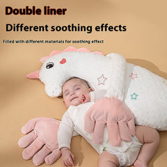 Dinosaur Toddler Pillow | Soft Green Nursery Cushion