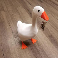 Duck Magnetic Key Holder | Whimsical Wall Key Hook & Entryway Decor