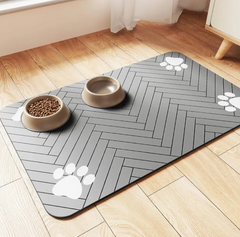 Diatomite Pet Feeding Mat | Quick-Dry Non-Slip Mat for Dog & Cat Bowls