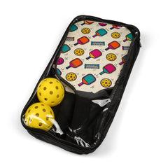Bright Pickleball Paddle Set with Wooden and Balls, Fun Sports Gear for Active Lifestyle