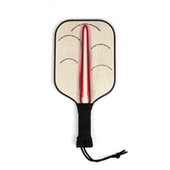Red Glow Blade Pickleball Paddle Set | Pickleball Kit, Two Paddles & Balls