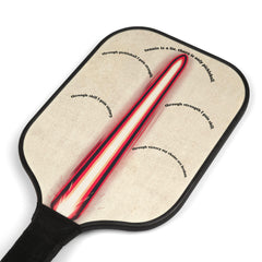 Red Glow Blade Pickleball Paddle Set | Pickleball Kit, Two Paddles & Balls